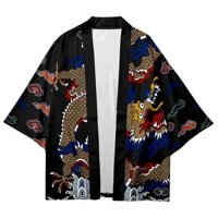 Phong Cách Trung Hoa Kimono Nam Quốc Gia Hợp Thời Trang Rồng Áo Khoác Cardigan In Hình Hợp Thời Trang Áo Sơ Mi Độc Đáo Hợp Thời Trang 1.318