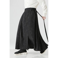 ✨Phong Cách Trung Hoa Quần Nam Phong Cách Trung Hoa Mới Culottes Thu Đông Dạo Phố Retro Jacquard Cải Tiến Hanfu Thẳng Rời Culottes 25.4.3