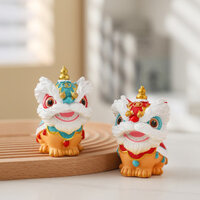 Phong Cách Trung Quốc Mới Quốc Gia Hợp Thời Trang Phong Cách May Mắn Đánh Thức Sư Tử Đồ Trang Trí Trà Thú Cưng Ô Tô Để Bàn Trang Trí Nhà Dễ Thương Phụ Kiện Quà Tặng