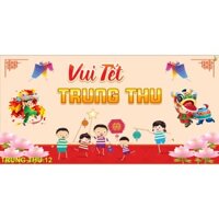 Phông, Decal, Bạt, Vui tết trung Thu cho bé