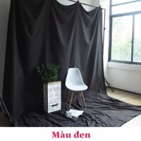 Phông ĐEN 2m*1,7m làm background livestream, decor, chụp hình, chụp sản phẩm, thiết kế studio hát live