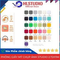 Phông giấy mỹ chụp ảnh studio 2.72x11m HL Studio