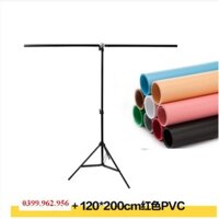 Phông nền PVC + Khung Kim Loại
