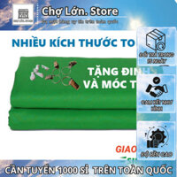 Phông nền xanh lá cây dùng quay video chụp ảnh xoá phông chất lượng nhiều kích thước 1x1,5m/1,5x2m/2x3m/3x3m/3x6m Chợ lớ