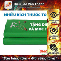 Phông nền xanh lá cây dùng quay video chụp ảnh xoá phông chất lượng nhiều kích thước 1x1,5m/1,5x2m/2x3m/3x3m/3x6m - Diều
