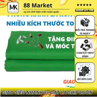 Phông nền xanh lá cây dùng quay video chụp ảnh xoá phông chất lượng nhiều kích thước 1x1,5m/1,5x2m/2x3m/3x3m/3x6m