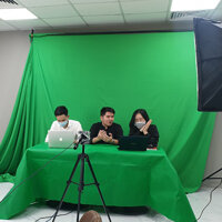 Phông nền xanh quay phim livestream 3×3 3×5 3×6