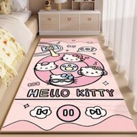 Phòng Ngủ Đầu Giường Thảm Cô Gái Phòng Trái Tim Hello Kitty Dễ Thương Dải Dài Thảm Bay Cửa Sổ Thân Thiện Với Da Pha Lê Thảm20250215