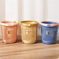 Phòng ngủ phong cách JIANJIA Ins có vòng áp lực thẩm mỹ cao có thể mở rộng thùng rác nhựa