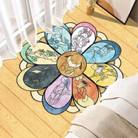 Phòng NgủinsThảm Trải Sàn Gió Pokémon/Thảm Tròn Phòng Pokémon/Đệm Ghế Quay Pokémon