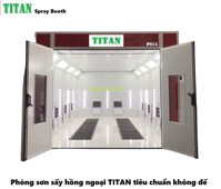 Phòng Sơn Ô Tô Sấy Hồng Ngoại Không Đế Titan TT-PS15