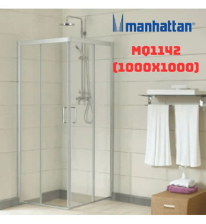 Phòng tắm đứng vuông (cửa lùa) Manhattan MQ1142