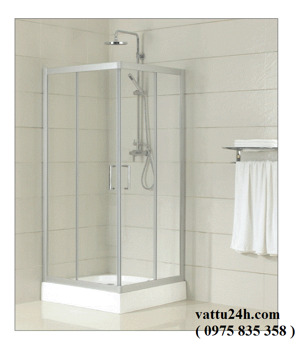 Phòng tắm đứng vuông (cửa lùa) Manhattan MQ1142