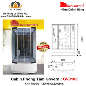 Phòng tắm Govern GV-0105