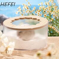 Phòng tắm Hamster, Hộp cát Hamster chống bắn nước có thể tháo rời, Bồn tắm chuột lang trong suốt chống trượt sáng tạo trong nhà / ngoài trời