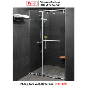 Phòng tắm kính Fendi FDP–2X2