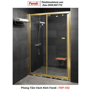 Phòng tắm kính Fendi FKP-1X2