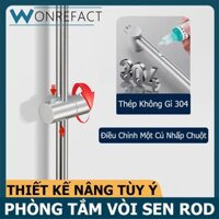 Phòng Tắm Thép Không Gỉ 304 Có Thể Điều Chỉnh Cầm Tay Tắm Trượt Thanh Tắm Ghế Giữ Thanh Đường Sắt Treo Tường Tắm Thanh Trượt