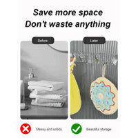 Phòng tắm treo tường cửa không đục lỗ phía sau cốc hút chịu lực mạnh hàng móc phòng tắm sóng không dấu vết móc