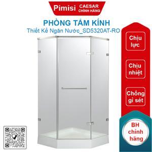 Phòng tắm vách kính Caesar SD5320AT-RO
