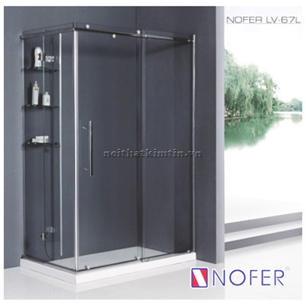 Phòng tắm vách kính Nofer LV-67