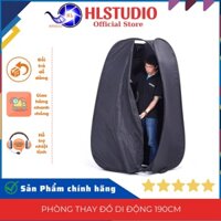 Phòng thay đồ di động 190cm HL Studio, dùng cho người mẫu thay đồ chụp ảnh ngoài trời, vải không thấm nước