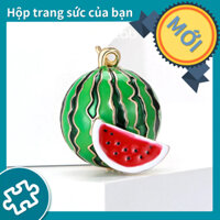 Phòng Thí Nghiệm Thời Trang Hàn Quốc Hợp Kim Men Tròn Dưa Hấu Thổ Cẩm Đơn Giản Nữ Quần Áo Trâm Trang Sức Pin