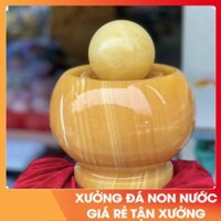 Phong Thủy Luân Đá Ngọc Hoàng Long Nguyên khối