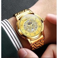 Phong trào nhập khẩu Thụy Sĩ Đồng hồ cơ tự động Lịch chống nước Dạ quang Đồng hồ nam mới Đồng hồ đeo tay cao cấp