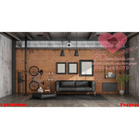 Phông vải 3d cảnh phòng khách size 100x150cm-sự lựa chon cho dân livetream công nghệ Fo40001