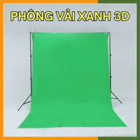 Phông Vải Nền Màu Xanh Lá Cây, kích thước 2x3m, 3x4m chụp Studio