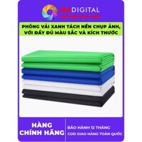 Phông vải xanh lá tách nền dành cho studio chất liệu Cotton Cao cấp, đầy đủ màu sắc và kích thước