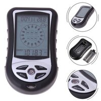 Phong vũ biểu đi kèm dây buộc Thiết bị đi bộ đường dài Đèn nền điện tử đa chức năng