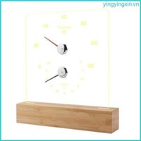 Phòng xông hơi YIN Nhiệt kế treo tường Máy đo độ ẩm có đèn LED Chống nước hơi nước Nhiệt độ phòng Máy đo độ ẩm Accu