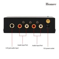 Phono turntable preamp record player preamplifier, bộ tiền khuếch đại âm thanh nhỏ gọn, đầu vào rca, bộ khuếch đại bàn xoay đầu ra rca preamp cho