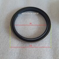 Phớt chặn dầu bánh xe nâng Toyota 7FBR13-18/ 8FBR13-18. Kích thước 90x110x8