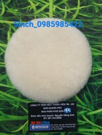 Phớt đánh bóng lông cừu 1 mặt 3inch bánh lông cừu