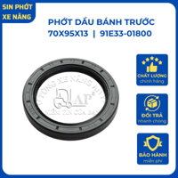 Phớt dầu bánh trước 70x95x13 91E33-01800 dùng cho xe Mitsubishi FD20-25N(F18C),FG20-25N(F17D), FD30S| Sin Phớt Xe Nâng