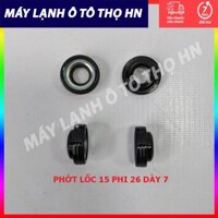 Phớt đầu lốc điều hòa ô tô 15 phi 26 dầy 7 hàng Hàn Quốc (hàng chính hãng nhập khẩu trực tiếp)