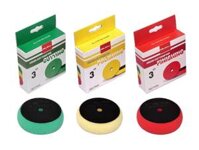 Phớt mút đánh bóng xe ô tô dạng Caro 3” inch 3 bước Maxshine