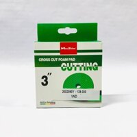 Phớt mút đánh bóng xe ô tô dạng caro bước 1 kích thước 3 inch