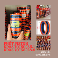 PHỚT PISTON THỦY LỰC KDAS 70*50*35.1 KDAS 70*58*28.9 LOẠI 5 MIẾNG KDAS Piston Seal kdas 50*70 58*70