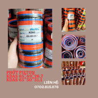 PHỚT PISTON THỦY LỰC KDAS 65*49*26.7; 65*50*31.1 LOẠI 5 MIẾNG KDAS Piston Seal kdas 47*63, kdas 49*65; KDAS 50*65