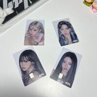 Photocard aespa EZL Official - Photocard dạng thẻ chíp aespa chính hãng