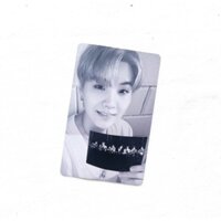 Photocard proof BTS Suga Standard - bo góc chính hãng