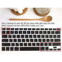 Phủ bàn phím silicon Tiếng Hàn dùng cho các loại Macbook - 6