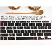 Phủ bàn phím silicon Tiếng Hàn dùng cho các loại Macbook - 5