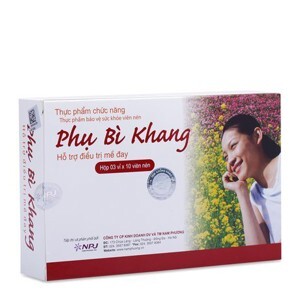 Phụ Bì Khang - hỗ trợ điều trị mề đay, hộp 30 viên