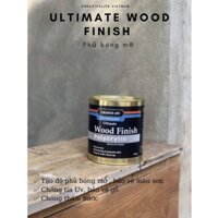 Phủ bóng mờ, chống thấm, bảo vệ bề mặt gỗ - Ultimate Wood Finish - gốc nước