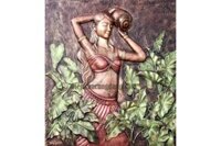 PHÙ ĐIÊU CÔ GÁI ÔM BÌNH